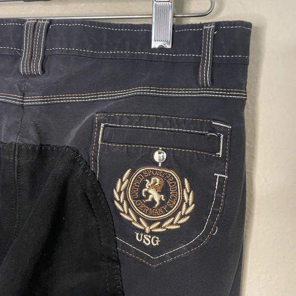 USG Equestrian Riding Breeches United Sportproducts Germany Lara Pants Size 28L - Picture 3 of 11